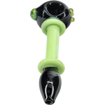 "Ray Gun" Green Slime Glass Spoon