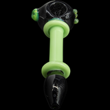 "Ray Gun" Green Slime Glass Spoon