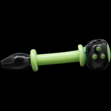 "Ray Gun" Green Slime Glass Spoon