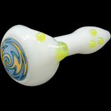 The "Wormhole" Wig-Wag Reversal Ivory Spoon Pipe