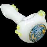 The "Wormhole" Wig-Wag Reversal Ivory Spoon Pipe