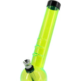 JM Enterprises 8" Acrylic Angled Neck Bubble Bong - Multiple Colors