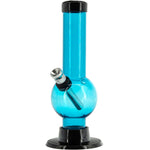 JM Enterprises 6" Acrylic Bubble Bong - Multiple Colors