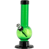 JM Enterprises 6" Acrylic Bubble Bong - Multiple Colors