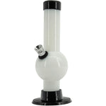 JM Enterprises 6" Acrylic Bubble Bong - Multiple Colors