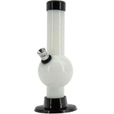 JM Enterprises 6" Acrylic Bubble Bong - Multiple Colors