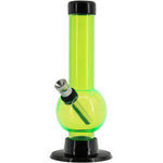 JM Enterprises 6" Acrylic Bubble Bong - Multiple Colors