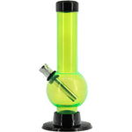 JM Enterprises 6" Acrylic Bubble Bong - Multiple Colors