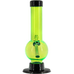 JM Enterprises 6" Acrylic Bubble Bong - Multiple Colors