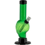 JM Enterprises Mini Skull Acrylic Bong - 6" Tall - Multiple Colors