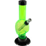 JM Enterprises Mini Skull Acrylic Bong - 6" Tall - Multiple Colors