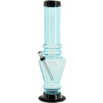 JM Enterprises 12" Acrylic Vase Base Bong - Multiple Colors