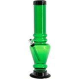 JM Enterprises 12" Acrylic Vase Base Bong - Multiple Colors