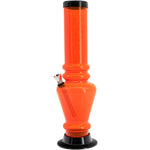 JM Enterprises 12" Acrylic Vase Base Bong - Multiple Colors