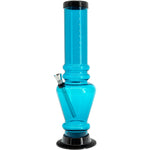 JM Enterprises 12" Acrylic Vase Base Bong - Multiple Colors