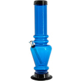 JM Enterprises 12" Acrylic Vase Base Bong - Multiple Colors