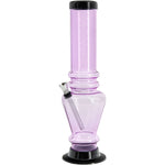 JM Enterprises 12" Acrylic Vase Base Bong - Multiple Colors