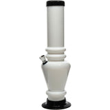 JM Enterprises 12" Acrylic Vase Base Bong - Multiple Colors