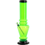 JM Enterprises 12" Acrylic Vase Base Bong - Multiple Colors