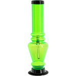 JM Enterprises 12" Acrylic Vase Base Bong - Multiple Colors