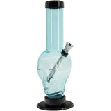 JM Enterprises 9-12" Acrylic Skull Bong - Multiple Colors