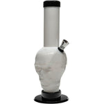 JM Enterprises 9-12" Acrylic Skull Bong - Multiple Colors