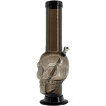 JM Enterprises 12-15" Acrylic Skull Chamber Bong - Multiple Colors