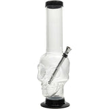 JM Enterprises 12-15" Acrylic Skull Chamber Bong - Multiple Colors