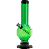 JM Enterprises 9-12" Acrylic Diamond Bong - Multiple Colors