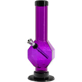 JM Enterprises 9-12" Acrylic Diamond Bong - Multiple Colors