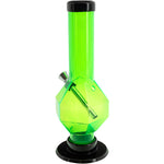 JM Enterprises 9-12" Acrylic Diamond Bong - Multiple Colors