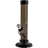 JM Enterprises 6" Acrylic Straight Tube Bong - Multiple Colors