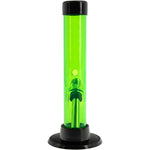 JM Enterprises 6" Acrylic Straight Tube Bong - Multiple Colors