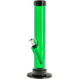 JM Enterprises 6-9-12" Acrylic Straight Tube Bong - Multiple Colors