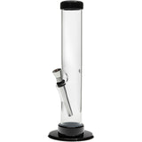 JM Enterprises 6-9-12" Acrylic Straight Tube Bong - Multiple Colors