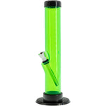 JM Enterprises 6-9-12" Acrylic Straight Tube Bong - Multiple Colors