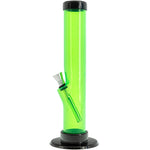 JM Enterprises 6-9-12" Acrylic Straight Tube Bong - Multiple Colors