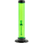 JM Enterprises 6-9-12" Acrylic Straight Tube Bong - Multiple Colors