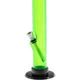 JM Enterprises 6-9-12" Acrylic Straight Tube Bong - Multiple Colors