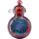 Wig Wag Blue Wave Reversal Sherlock Glass Pipe by Chris Lezak