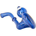 Wig Wag Rainbow Reversal Sherlock Glass Pipe by Chris Lezak