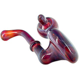 Wig Wag Reversal Sherlock Glass Pipe by Chris Lezak