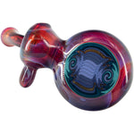 Wig Wag Reversal Sherlock Glass Pipe by Chris Lezak