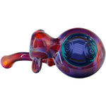 Wig Wag Reversal Sherlock Glass Pipe by Chris Lezak