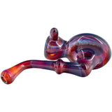 Wig Wag Reversal Sherlock Glass Pipe by Chris Lezak