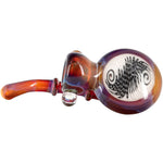 Black and White Reversal Disc Sherlock Pipe by Chris Lezak