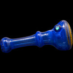 Ice Blue Reversal Spoon Glass Pipe by Chris Lezak