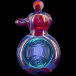 Wig Wag Reversal Sherlock Glass Pipe by Chris Lezak