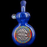 Wig Wag Rainbow Reversal Sherlock Glass Pipe by Chris Lezak