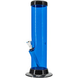 JM Enterprises 6-9-12-15" Acrylic Straight Tube Basic Bong - Multiple Colors